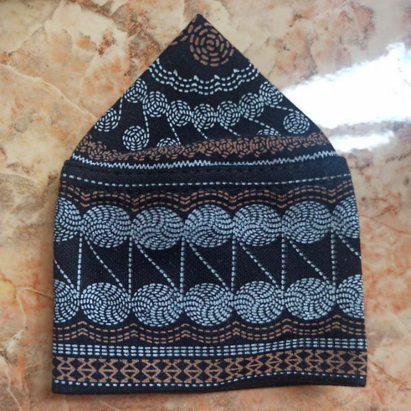 Peci Lipat An-Nur - Hitam