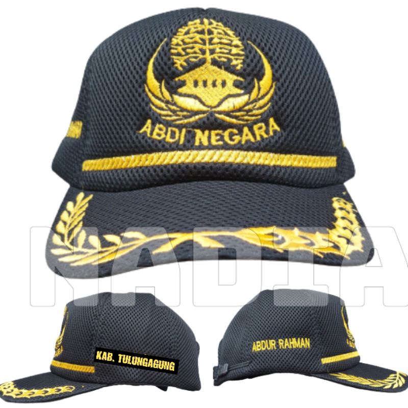 Topi KORPRI Free Bordir Nama