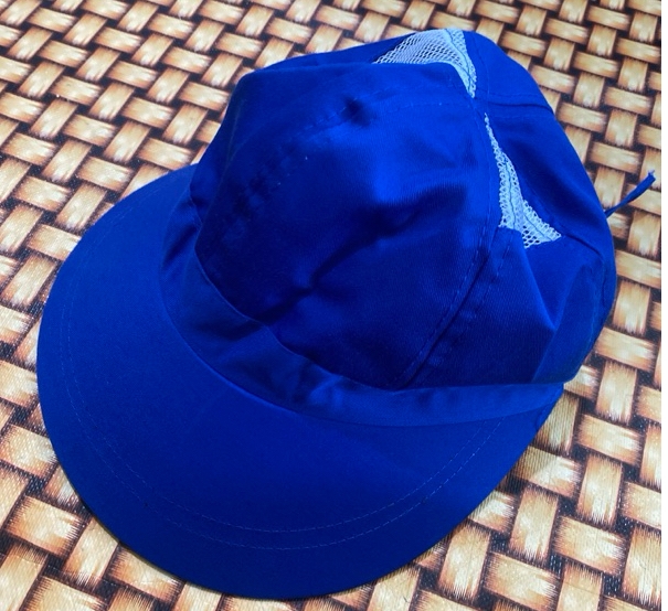 Topi Caddy Kombinasi Jaring - Biru