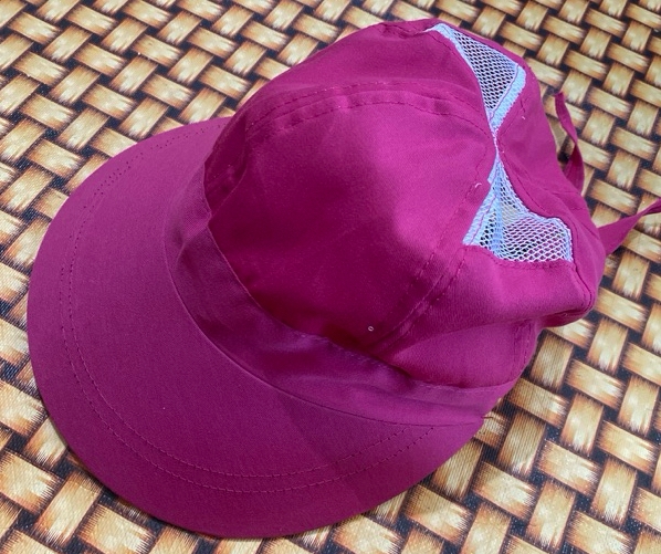 Topi Caddy Kombinasi Jaring - Pink