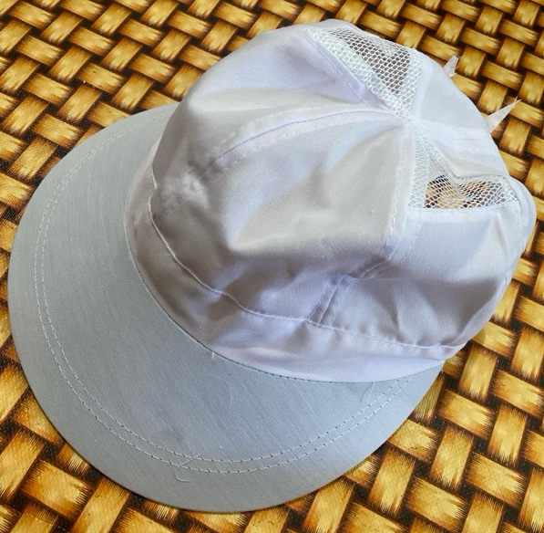 Topi Caddy Kombinasi Jaring - Putih